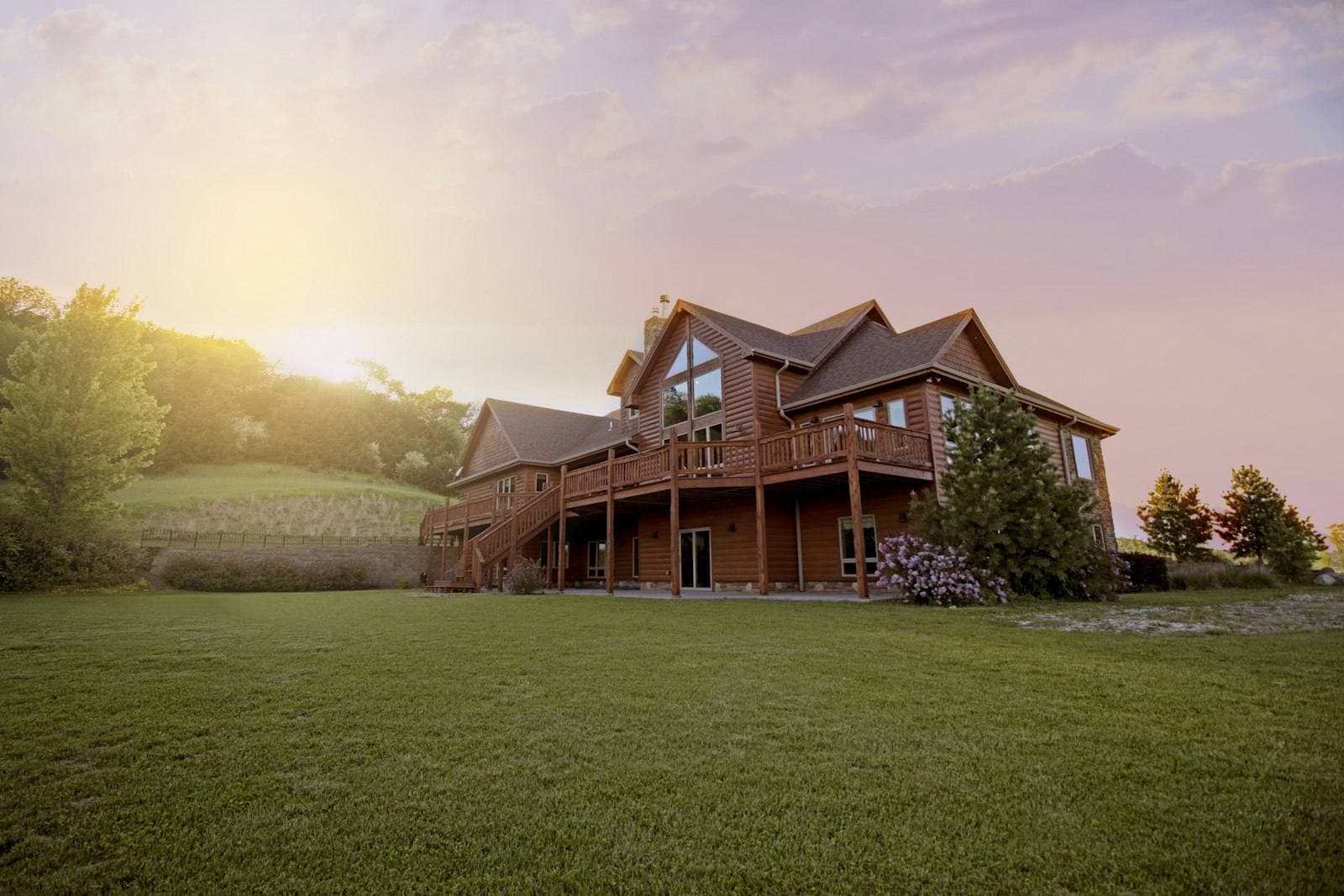 Iowa farmhouse on green acreage. Understanding the Iowa appeal process.