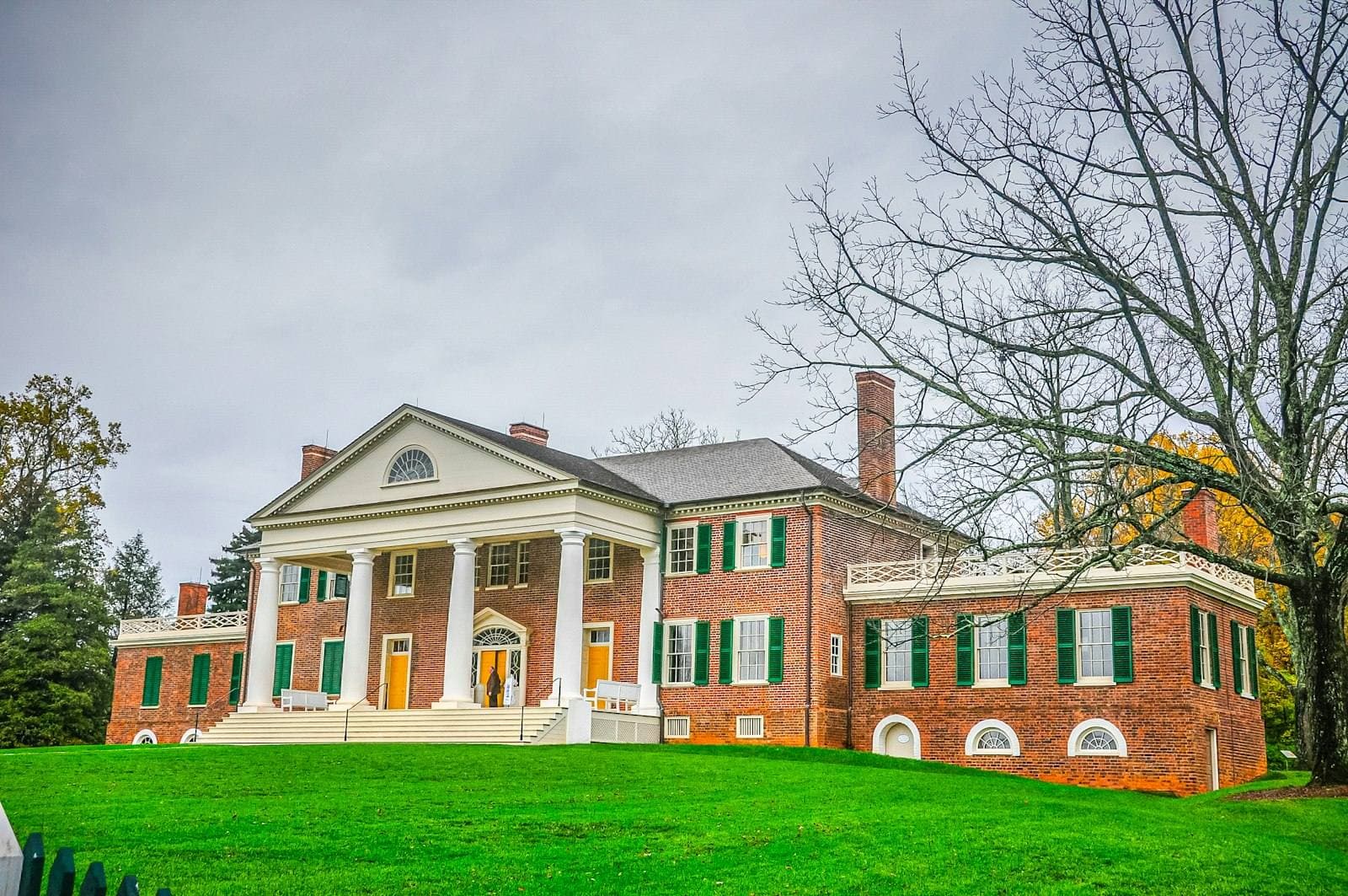 Red brick Virginia colonial on green field. Chesterfield County appeal guide.